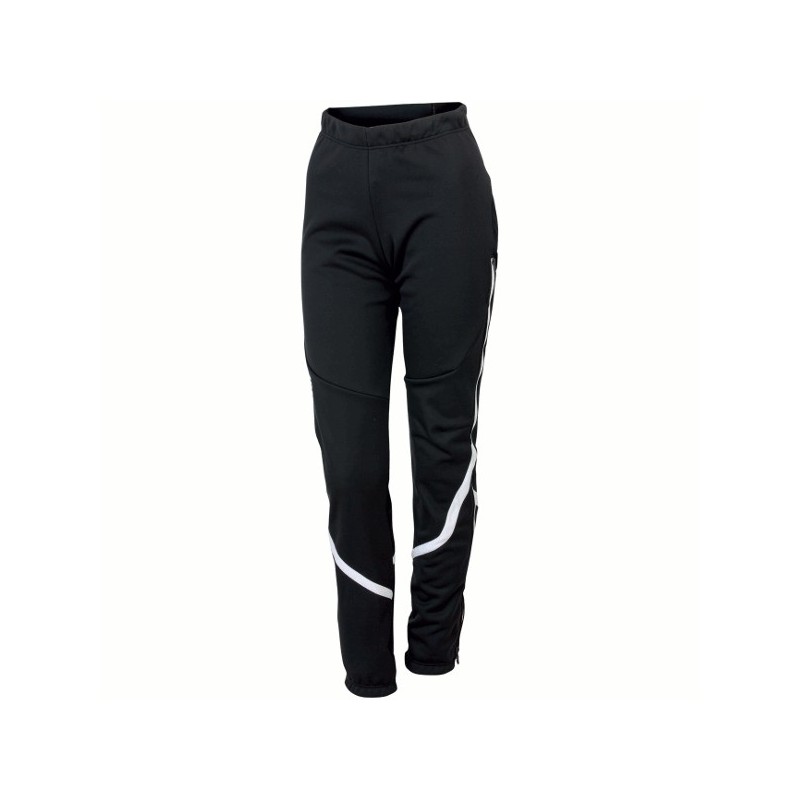 Kvinners bukser Sportful Apex Lady WS Training Pant svart-hvit Kvinners bukser Sportful Apex Lady WS Training Pant svart-hvit